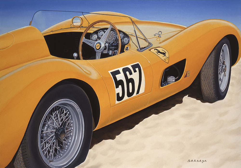 peinture de l'A-P de Dino Ferrari