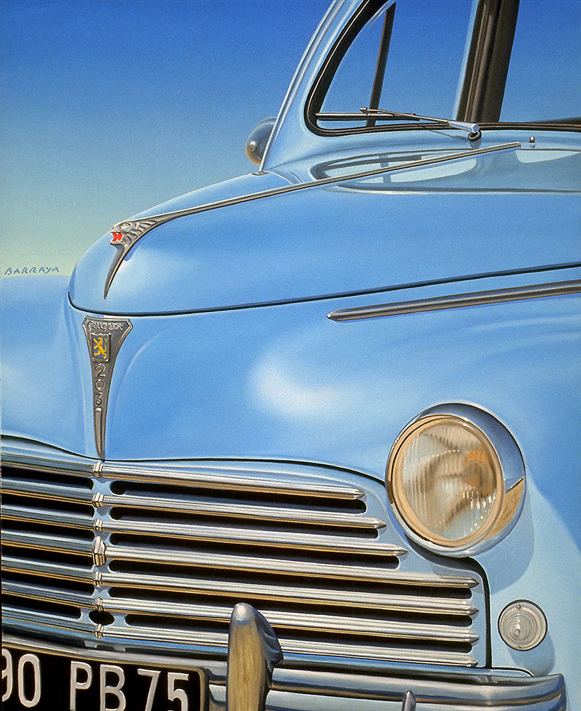 peinture de l'A-P Peugeot 203