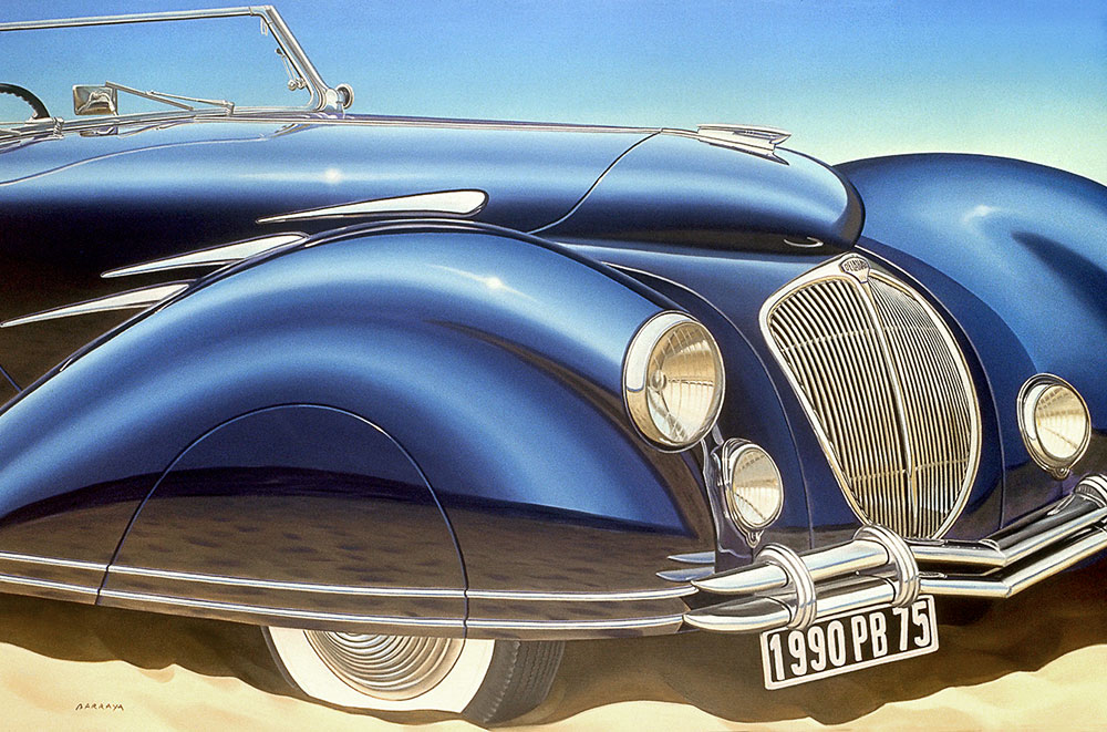 peinture d'A-P de Delahaye