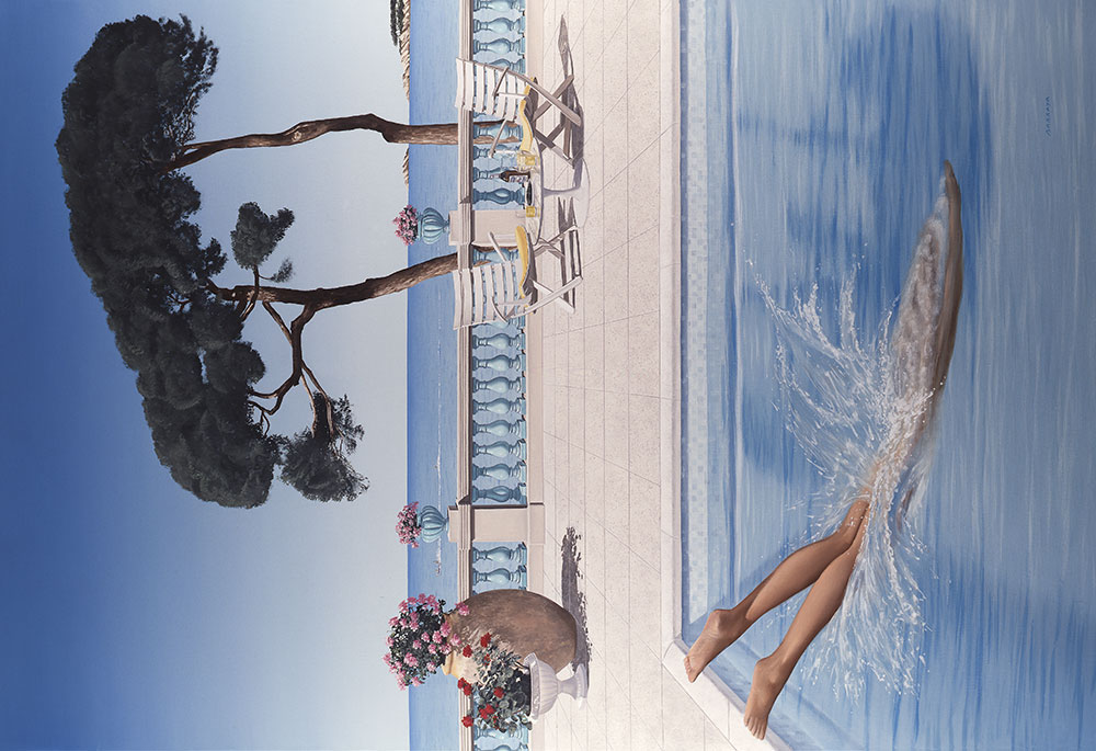 Plongeon.