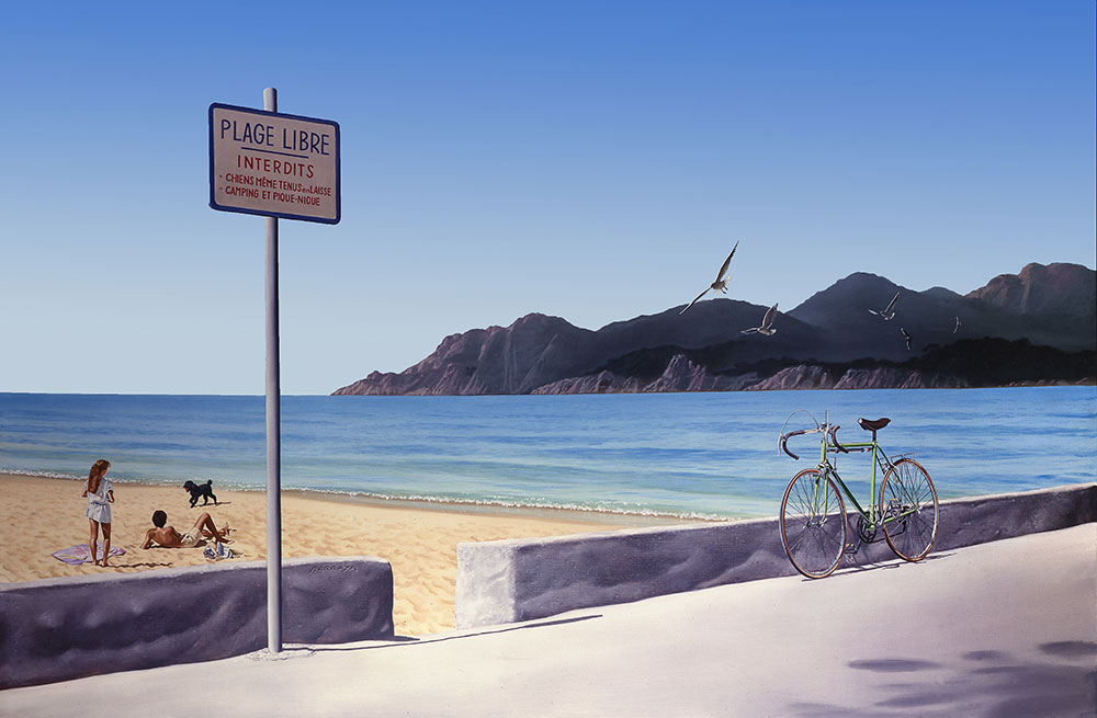 peinture de plage