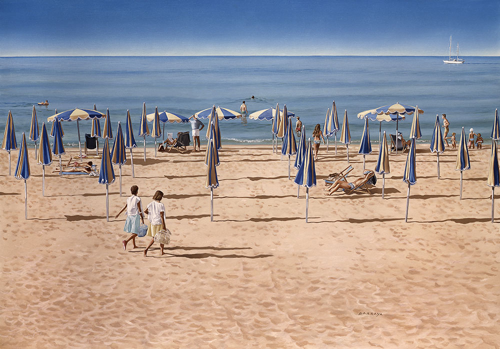 peinture de plage