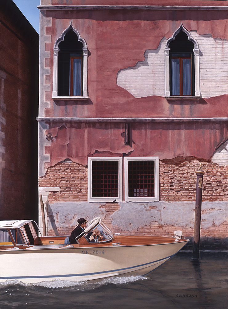 Venise et ses vaporetto.