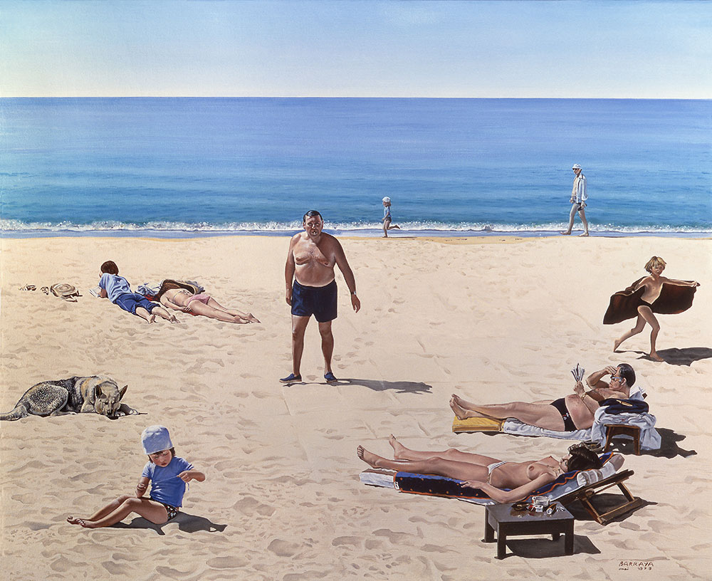 peinture de plage