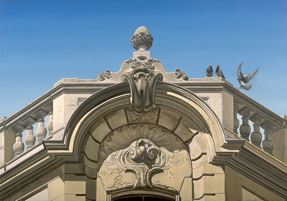 peinture de facade du Chinois à Dijon