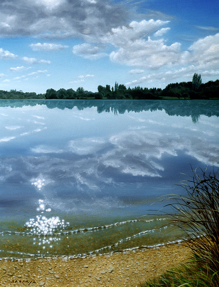 Entre rêve et réalité, le lac de Dijon.