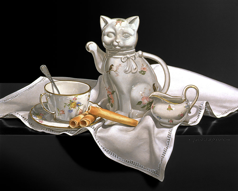 La théière chat