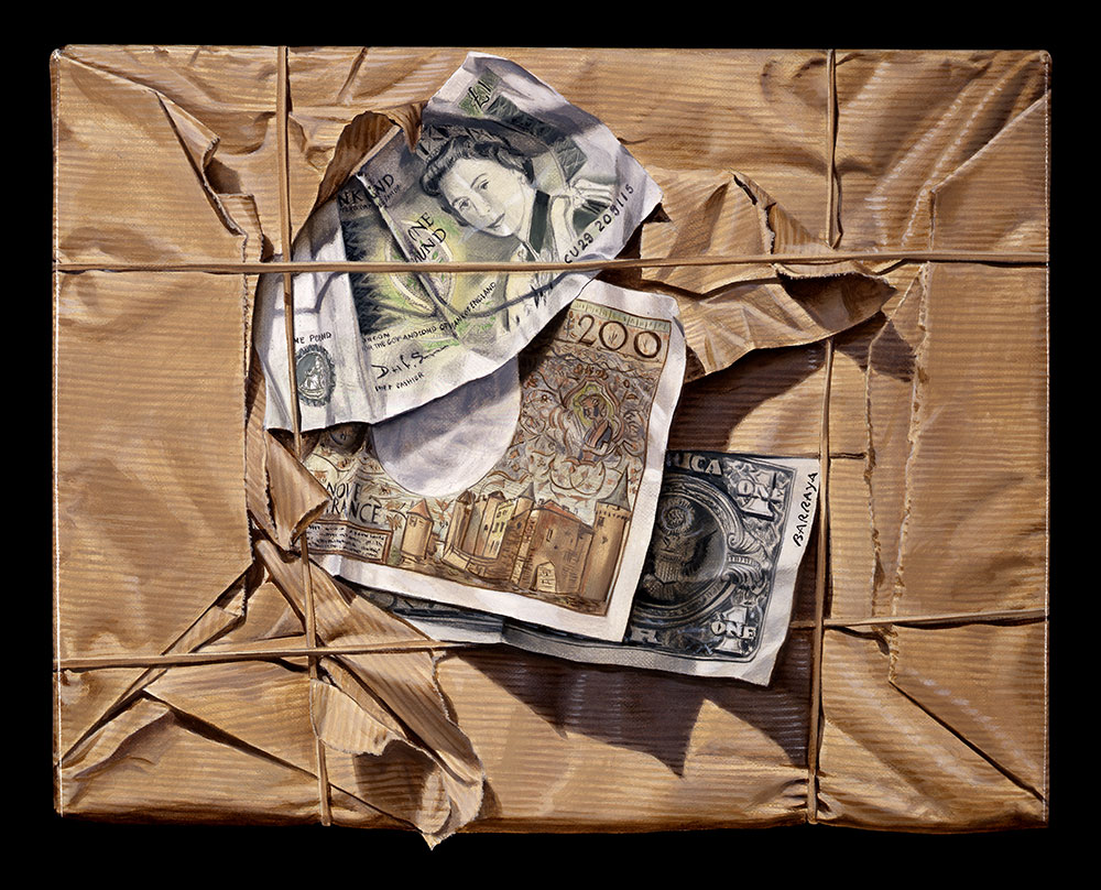 peinture liquide : Cash, cash.