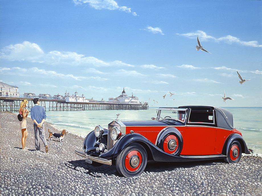 peinture de Rolls Royce